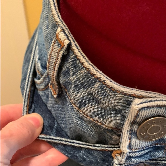 Sandro Paris Double Waist Band Women's Jeans - Picture 4 of 17